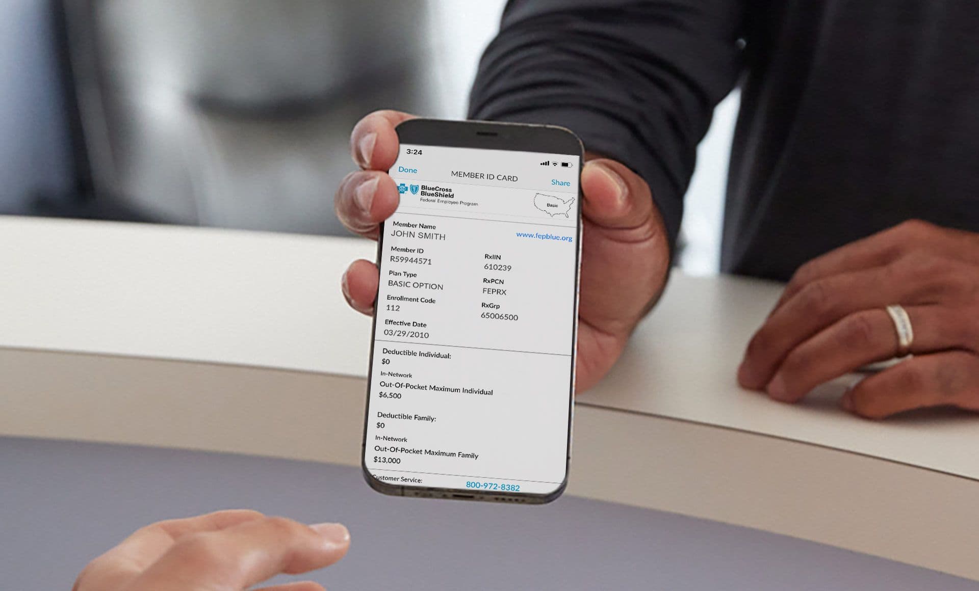 member card and laptop
